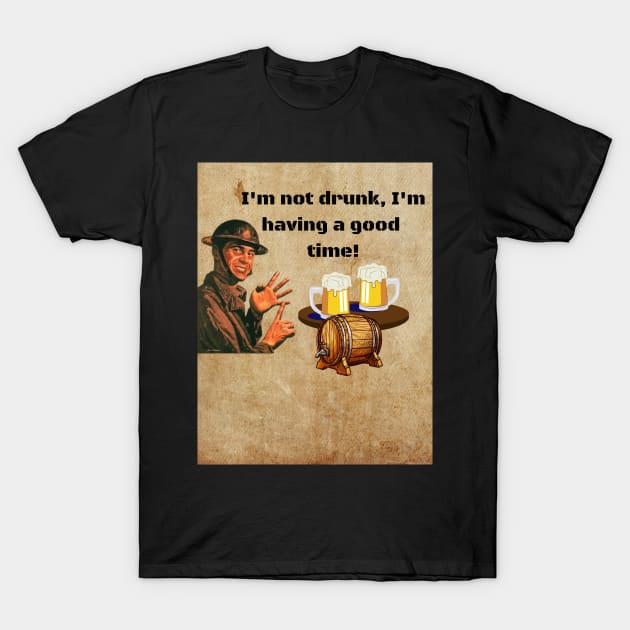 I'm not drunk T-Shirt by meltubs76